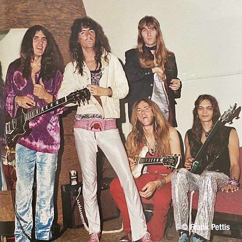 Factorie Ballroom - Alice Cooper Band Backstage July 12Th 1970